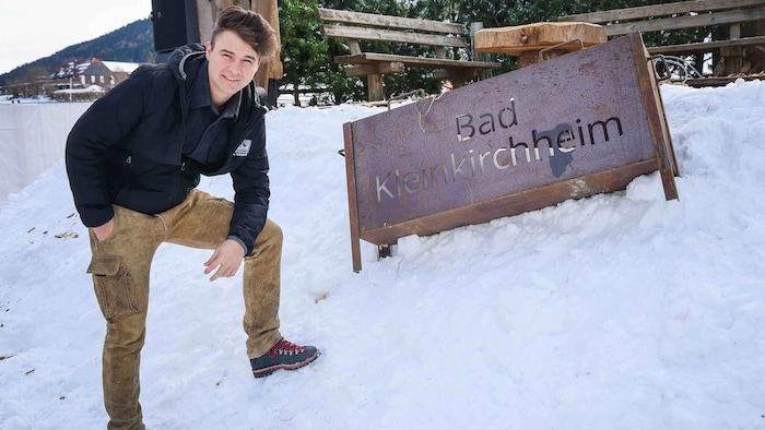 „Koid is“, lacht Chris Steger, der zum ersten Mal bei der Winter-Musi dabei ist.