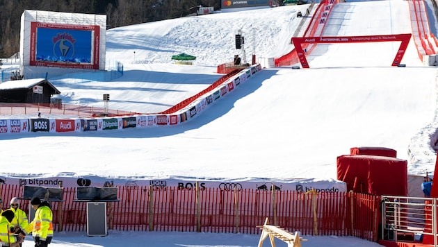 Der Sprung nach dem Gschöss würde im Renntempo zu weit gehen.