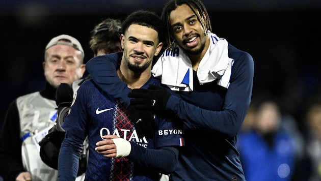 Warren Zaire-Emery und Bradley Barcola