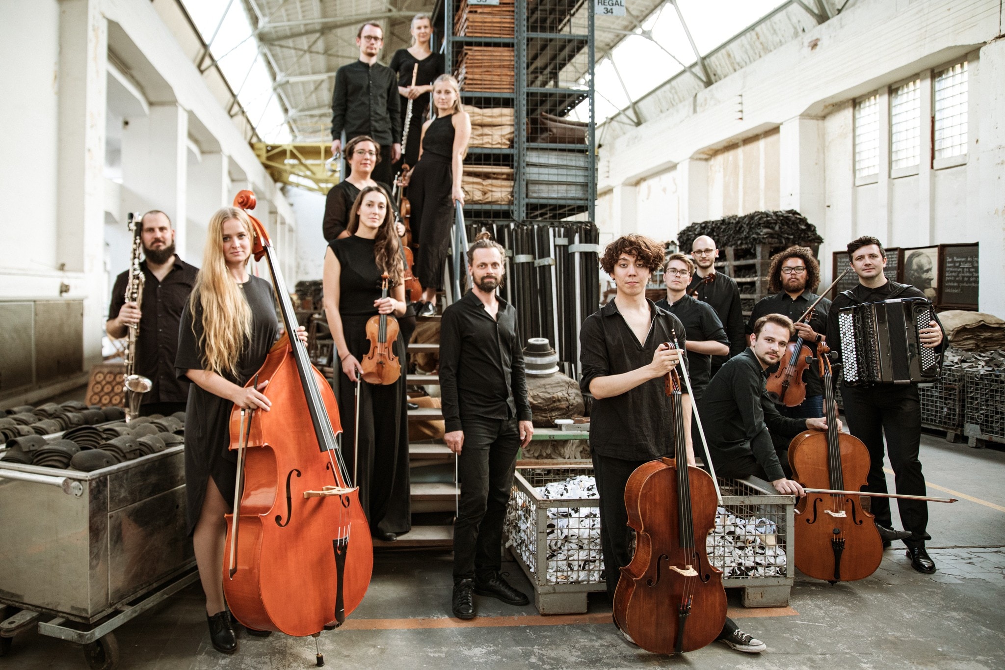 Treppenhausorchester: am 18. Juli in der Villacher Altstadt und im CCV.