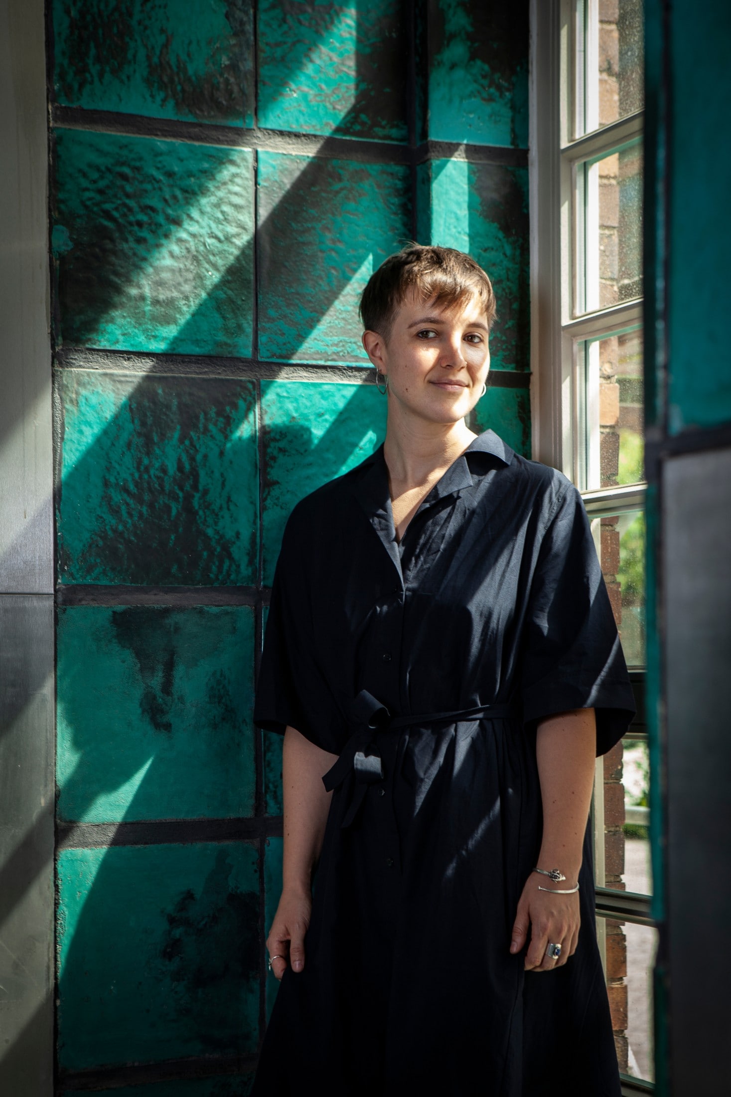 Tara Meister: die erste Festivalschreiberin.