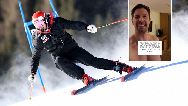 ORF-Kamerafahrer Joachim Puchner hat „die Bühne mehr oder weniger im Zimmer“.