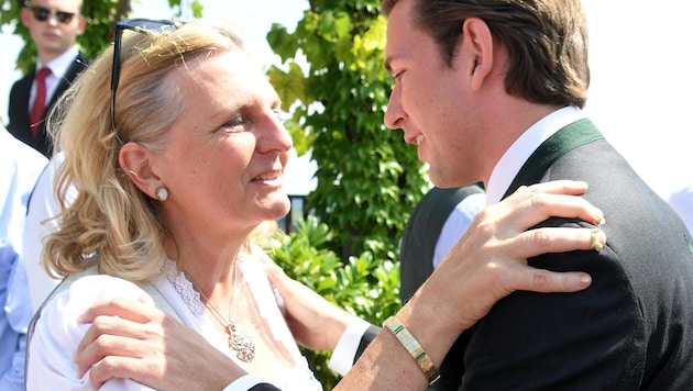 Karin Kneissl war Außemninisterin in der türkis-blauen Regierung Kurz I. Das Bild entstand auf ...