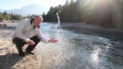 Alles fließt: Ingo Appé war ab 2002 Bürgermeister der Stadt Ferlach. Nun übergibt er sein Amt an ...