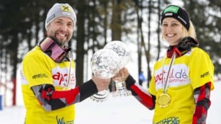 Andreas Prommegger und Sabine Payer gewannen den Teambewerb auf der SImonhöhe.