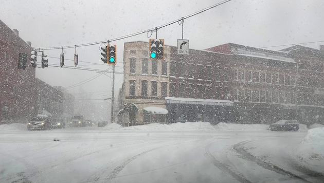 In den USA zittern Millionen Einwohner vor einem drohenden „Monstersturm“ mit Temperaturen bis ...