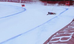 Daniel Hemetsberger kam auf der Streif zu Sturz.