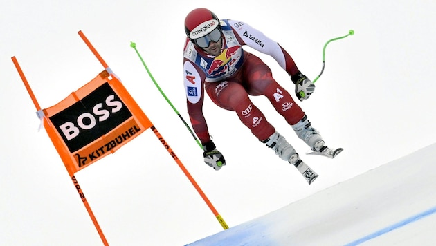 Die ÖSV-Abfahrer haben am Samstag in Kitzbühel ein Fiasko erlebt.