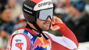 Vincent Kriechmayr konnte nicht mit den Schnellsten mithalten.