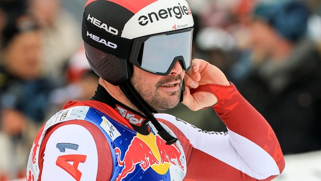 Vincent Kriechmayr konnte nicht mit den Schnellsten mithalten.