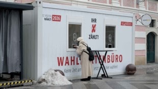 Das Wahlkartenbüro war 2021 während der Corona-Pandemie erstmals aufgebaut worden.