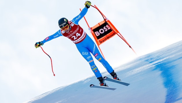 Christof Innerhofer stürzt sich auch mit 41 Jahren weiter furchtlos über die Streif.