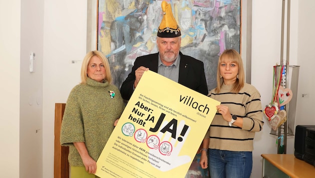 Villach setzt klares Zeichen für Respekt und Sicherheit: Vizebürgermeisterin Gerda Sandriesser, ...