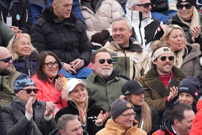 Und genossen sichtlich das spannende Rennen.