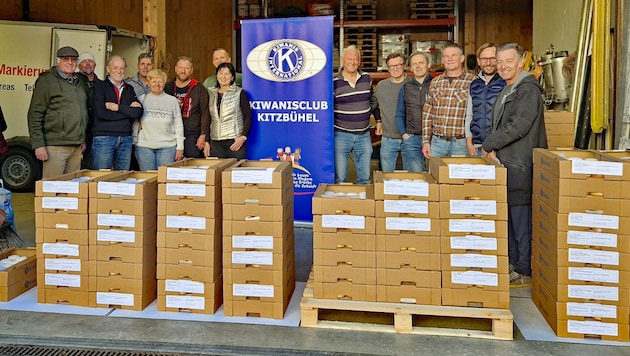 Das Vorbild für die Aktion lieferten andere Kiwanis-Clubs. In Kitzbühel wurden letztes Jahr ...