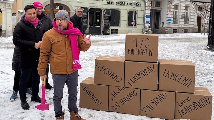 Pinzer mit dem Vorschlaghammer...