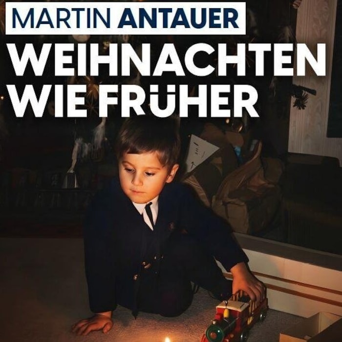 Antauer warb auch als Kind um Stimmen.