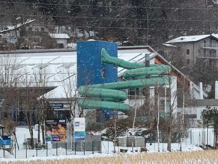 Frostig ist es draußen derzeit: Aber auch im Aqua Salza.