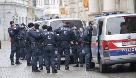 Rund um den Grazer Congress herrschte am Samstag ein Platzverbot, die Polizei war stark präsent.