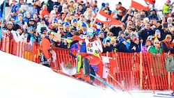 Manuel Feller wurde von den Fans lautstark angefeuert.