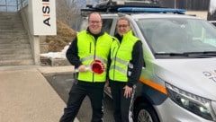Herta Turdo und Stefan Neudorfer stoppten den Mann. 