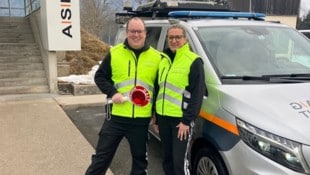 Herta Turdo und Stefan Neudorfer stoppten den Mann. 