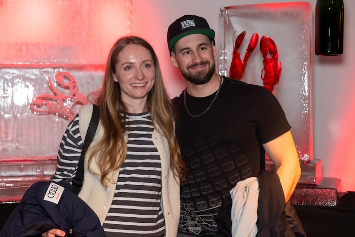 ÖSV-Ski-Ass Daniel Hemetsberger mit Frau Isabella.
