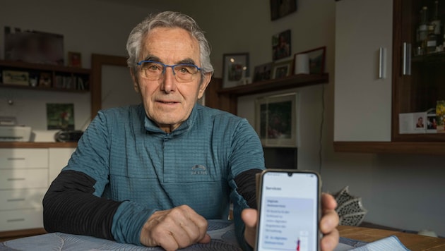 Der 77-jährige Herbert Piber will am modernen Leben teilhaben, dennoch fällt es ihm und seinen ...