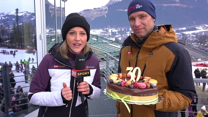 Alina Zellhofer und Benjamin Raich