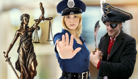 Achtung, nicht nur Justitia spricht sich gegen manche Verkleidungen aus!