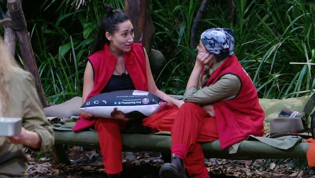 Samira Yavuz rechnete am Sonntag im Dschungelcamp knallhart mit Eva Benetatou ab.