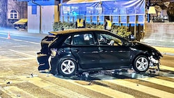 Ein 17-jähriger Salzburger verlor die Kontrolle über sein Auto in der Kurve in der Imbergstraße.