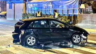 Ein 17-jähriger Salzburger verlor die Kontrolle über sein Auto in der Kurve in der Imbergstraße.