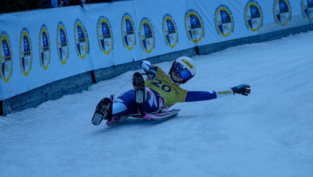 Riccarda Ruetz holte Silber bei der Alpin-EM.