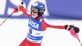 Katharina Truppe fuhr im zweiten Slalom-Durchgang von Spindlermühle noch auf Platz vier vor. Den ...
