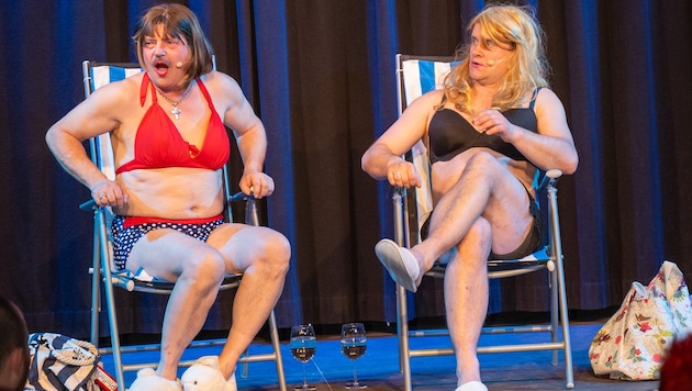 Die Ferlacher Faschnigsgilde garantiert Lachkrämpfe.