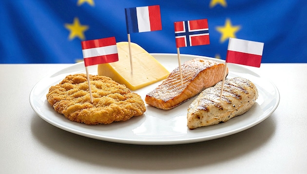 Verarbeitete Lebensmittel und Gerichte in der Gastronomie sollen gekennzeichnet werden.