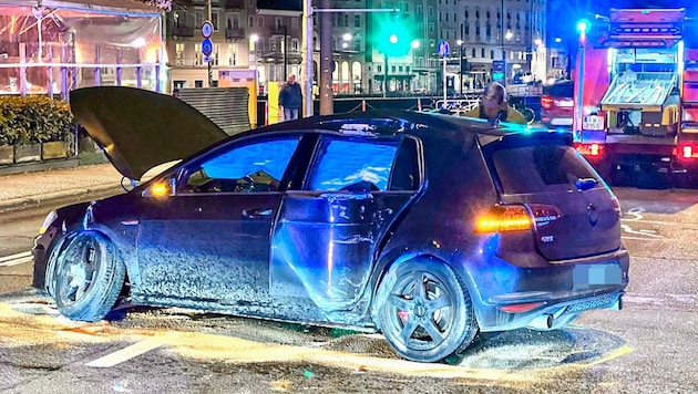 Vergangene Woche crashte ein Lenker im Stadtgebiet wegen überhöhter Geschwindigkeit.