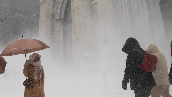 Am Sonntag war unter anderem New York betroffen.