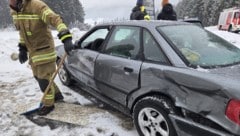 Beide Unfallautos mussten abgeschleppt werden