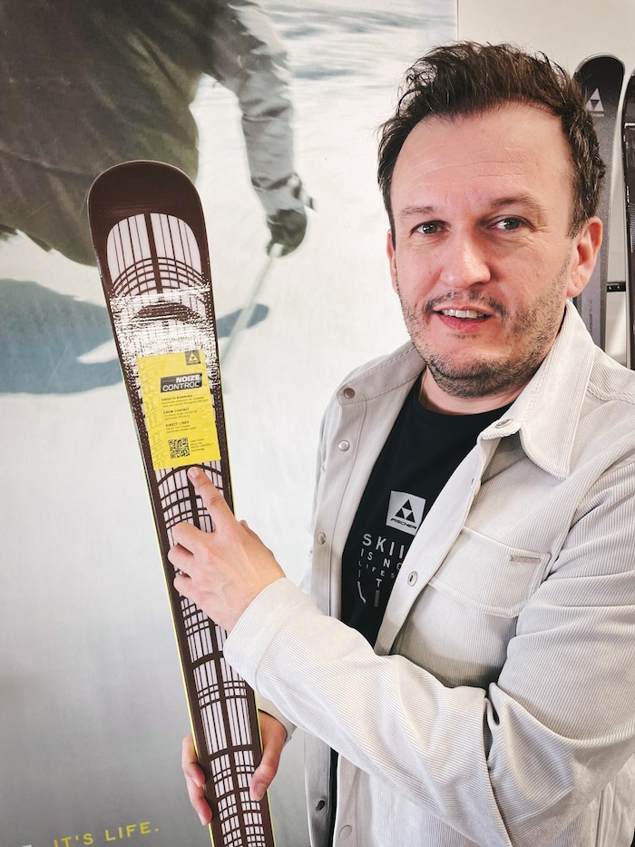 Fischer setzt bei seinen neuen Skimodellen auf die Noize Control-Technik.