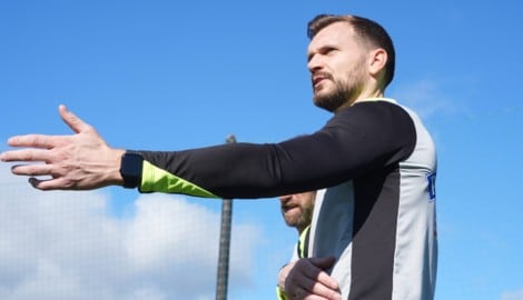 Kann Fabio Ingolitsch seinen Mannen vom SK Sturm Graz den Weg zum Sieg weisen?