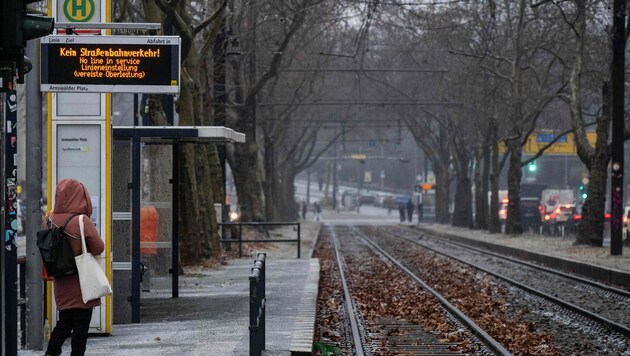 In Berlin fahren derzeit keine Straßenbahnen.