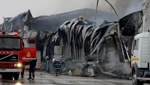 Mindestens vier Mitarbeiterinnen kamen bei der Explosion ums Leben.