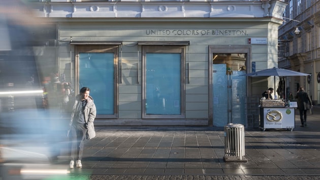 Zuletzt zogen einige Geschäfte, etwa Benetton in der Herrengasse, ab
