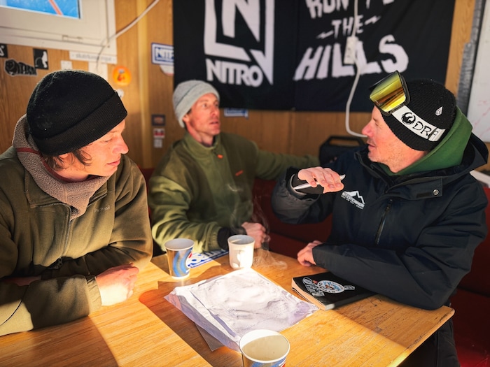 Teambesprechung. Was muss heute alles gemacht werden?