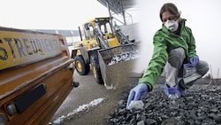 Greenpeace meldet weitere Asbestfunde im Burgenland – und dieses Mal auch in der Steiermark.