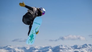 Überfliegerin Anna Gasser.