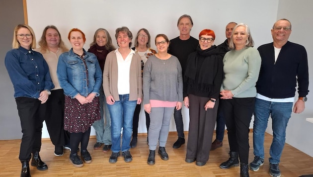 Die neuen Helfer und Helferinnen in Sachen Hospizbegleitung für Kinder haben gerade ihre ...