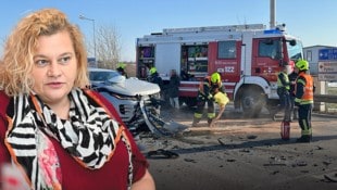 Elisabeth Bräutigam kam als Ersthelferin zu einem Unfall bei St. Pölten hinzu.